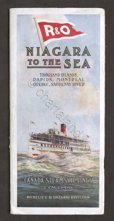 Turismo Viaggi Nave - Brochure R & O - Niagara …