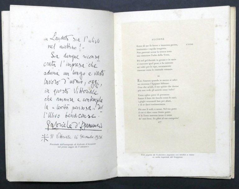 Tutte le opere di Gabriele D'Annunzio - ed. 1927 Mondadori