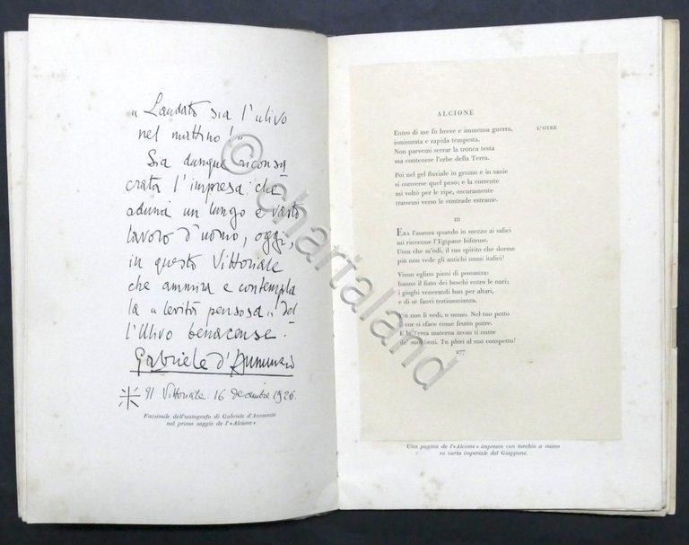 Tutte le opere di Gabriele D'Annunzio - ed. 1927 Mondadori