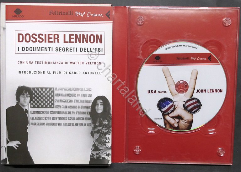 U.S.A. contro John Lennon - DVD + Libro (dossier dell'FBI) …
