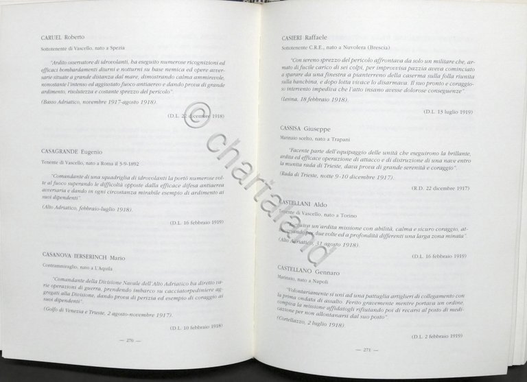 Ufficio Storico Marina Militare - Le Medaglie d'Argento al Valore …