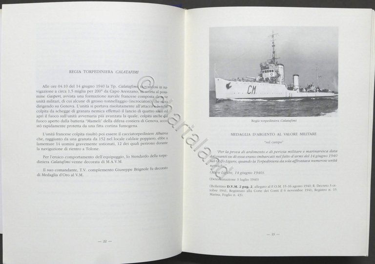 Ufficio Storico Marina Militare - Le Medaglie d'Argento al Valore …