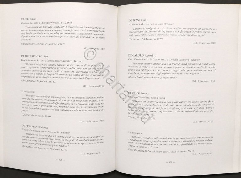 Ufficio Storico Marina Militare - Le Medaglie di Bronzo al …