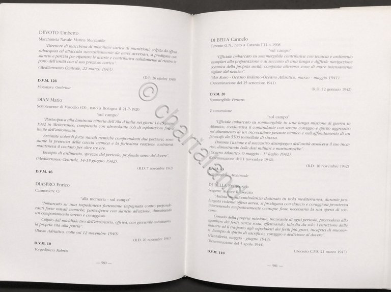 Ufficio Storico Marina Militare - Le Medaglie di Bronzo al …