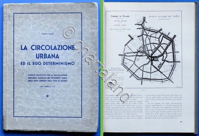 Urbanistica Milano - La circolazione urbana ed il suo determinismo …