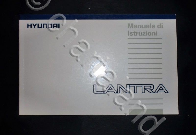 Uso Manutenzione - Manuale di istruzioni - Hyundai Lantra - … | Immagine principale