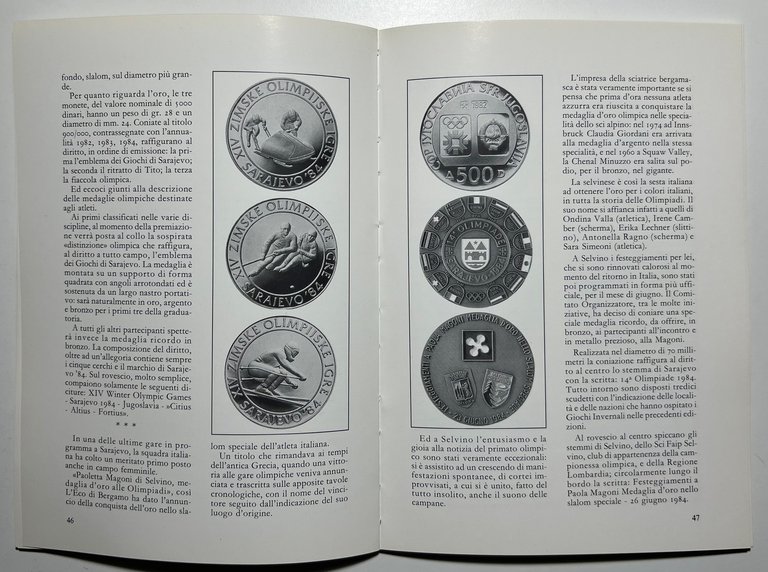 V. Lorioli - Olimpiadi: allori e collezionismo - Anni '90