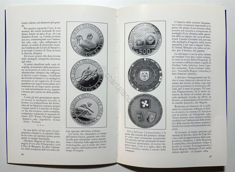 V. Lorioli - Olimpiadi: Allori e Collezionismo - Anni '90