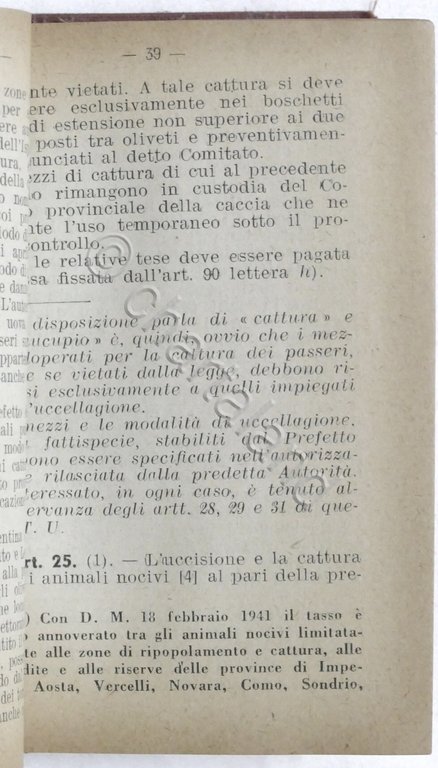 V. Majorca - Il Codice della Caccia - 1^ ed. …
