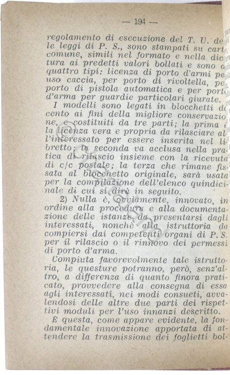 V. Majorca - Il Codice della Caccia - 1^ ed. …