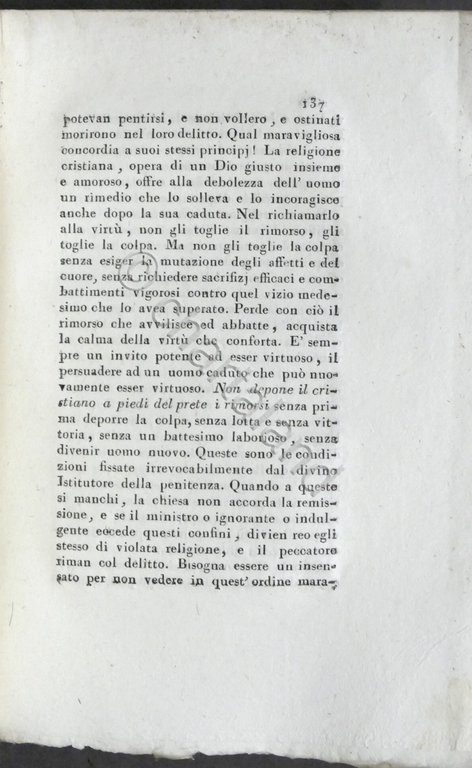 V. Palmieri - Analisi ragionata dell'ateismo e dell'incredulità - 1811 …