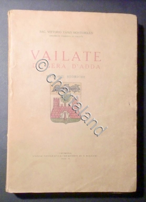 V. Tanzi Montebello - Vailate di Gera d'Adda - Memorie …