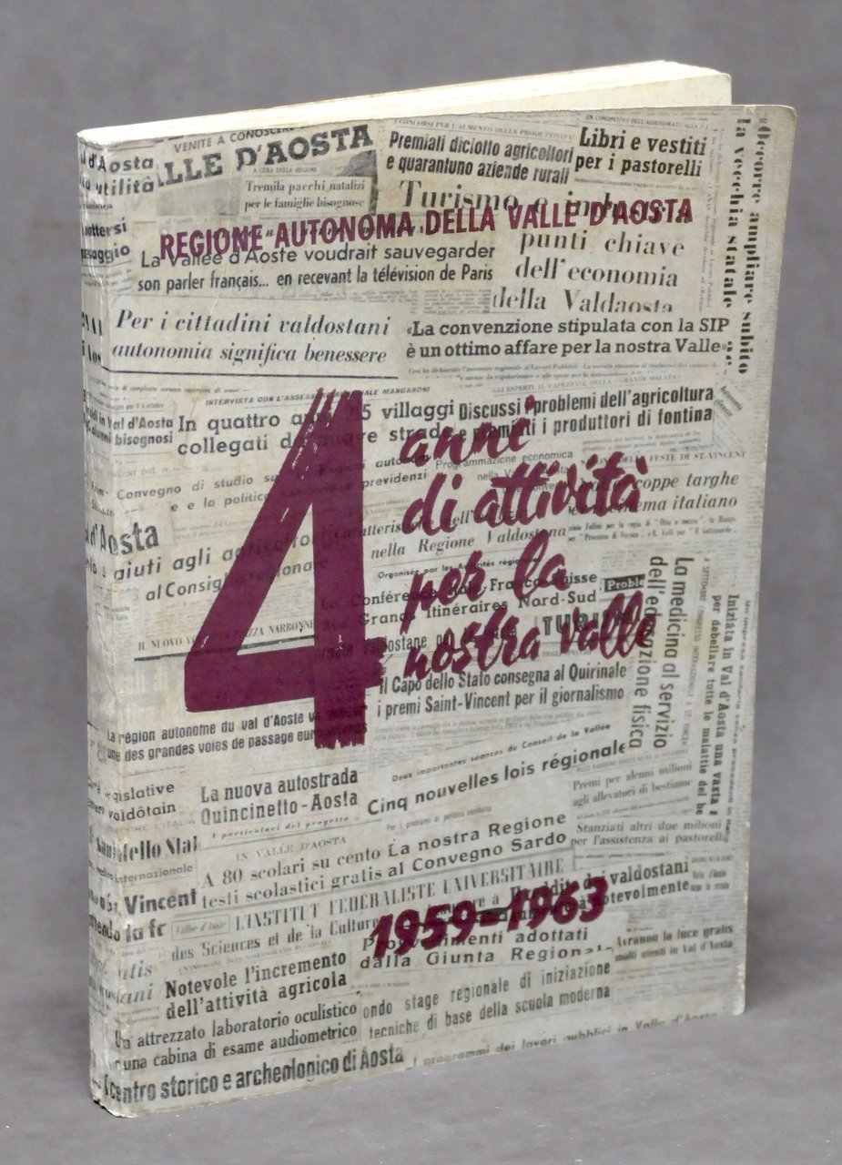 Valle d'Aosta - 4 anni di attività per la nostra …