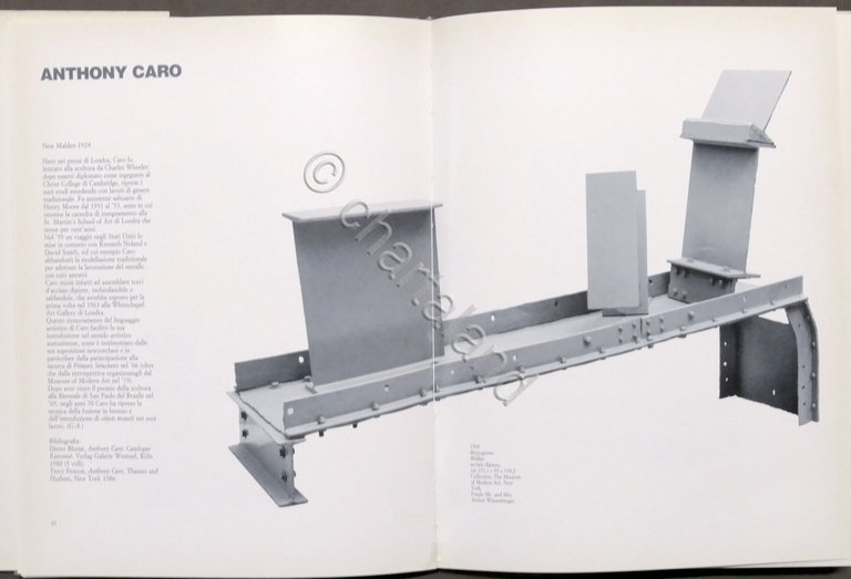 Vanni Scheiwiller - Scultura in acciaio - 1^ ed. 1990 …