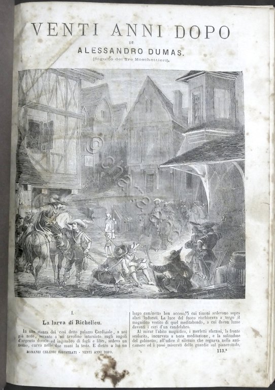 Venti anni dopo Romanzo (seguito dei Tre moschettieri) di A. …