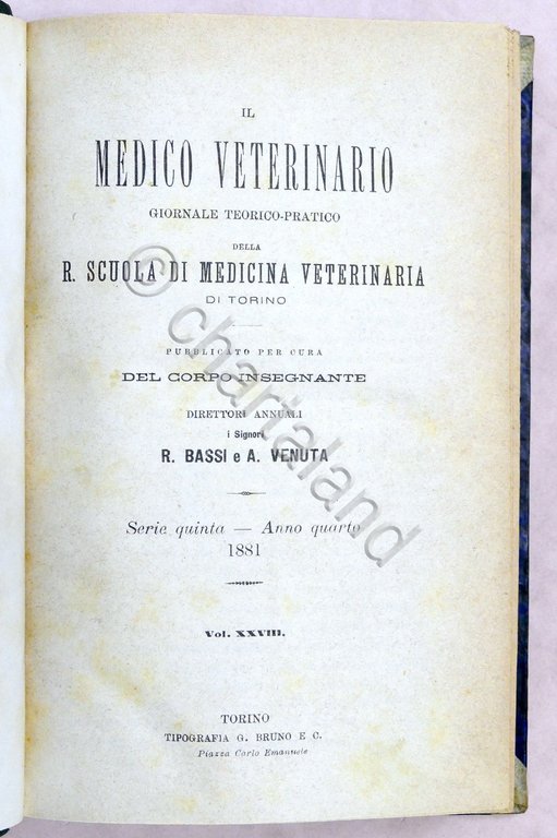 Veterinaria - Il Medico Veterinario - Giornale teorico pratico - … | Immagine Gallery 3