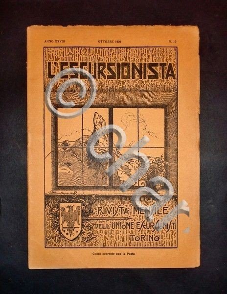 Viaggi - Rivista L'escursionista - Anno XXVIII - Ottobre 1926 …