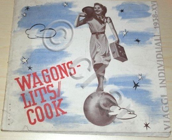 Viaggi Individuali 1938 - Brochure programmi Wagons Lits Cook