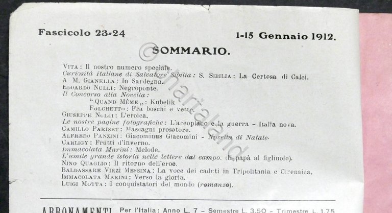 Vita rivista per la gioventù italiana - Anno II - …