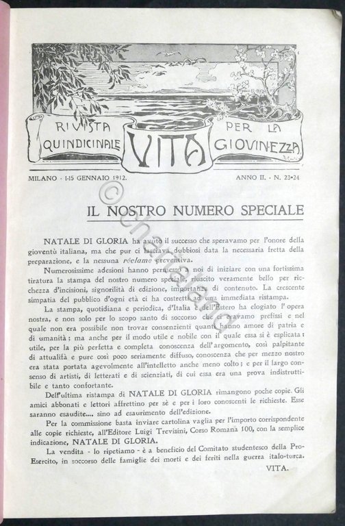 Vita rivista per la gioventù italiana - Anno II - …