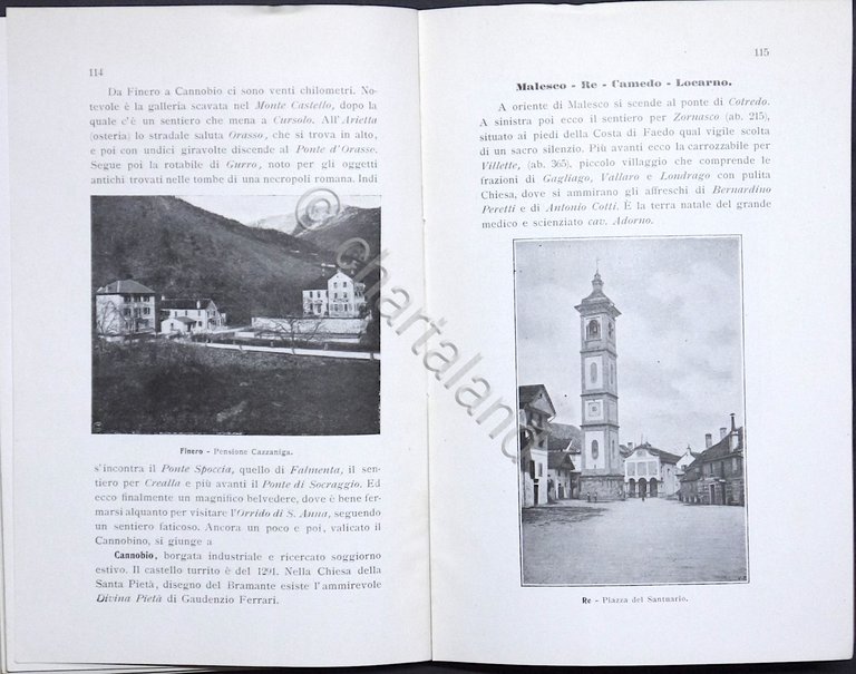 Vittorio D'Avino, Luigi Rossi - Ossola bella - ed. 1913