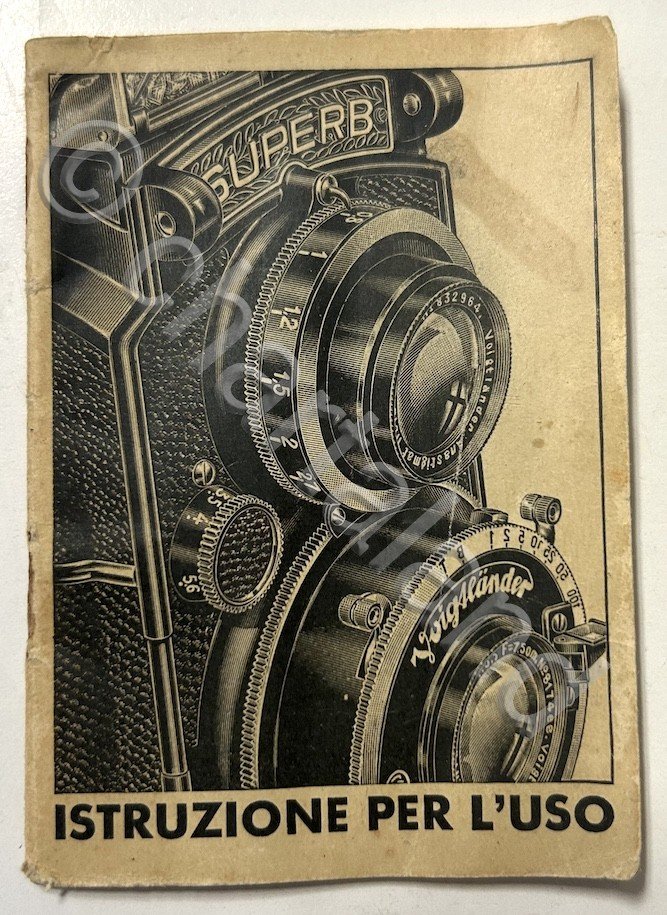 Voigtlander Superb - Istruzioni per l'uso - ed. 1933