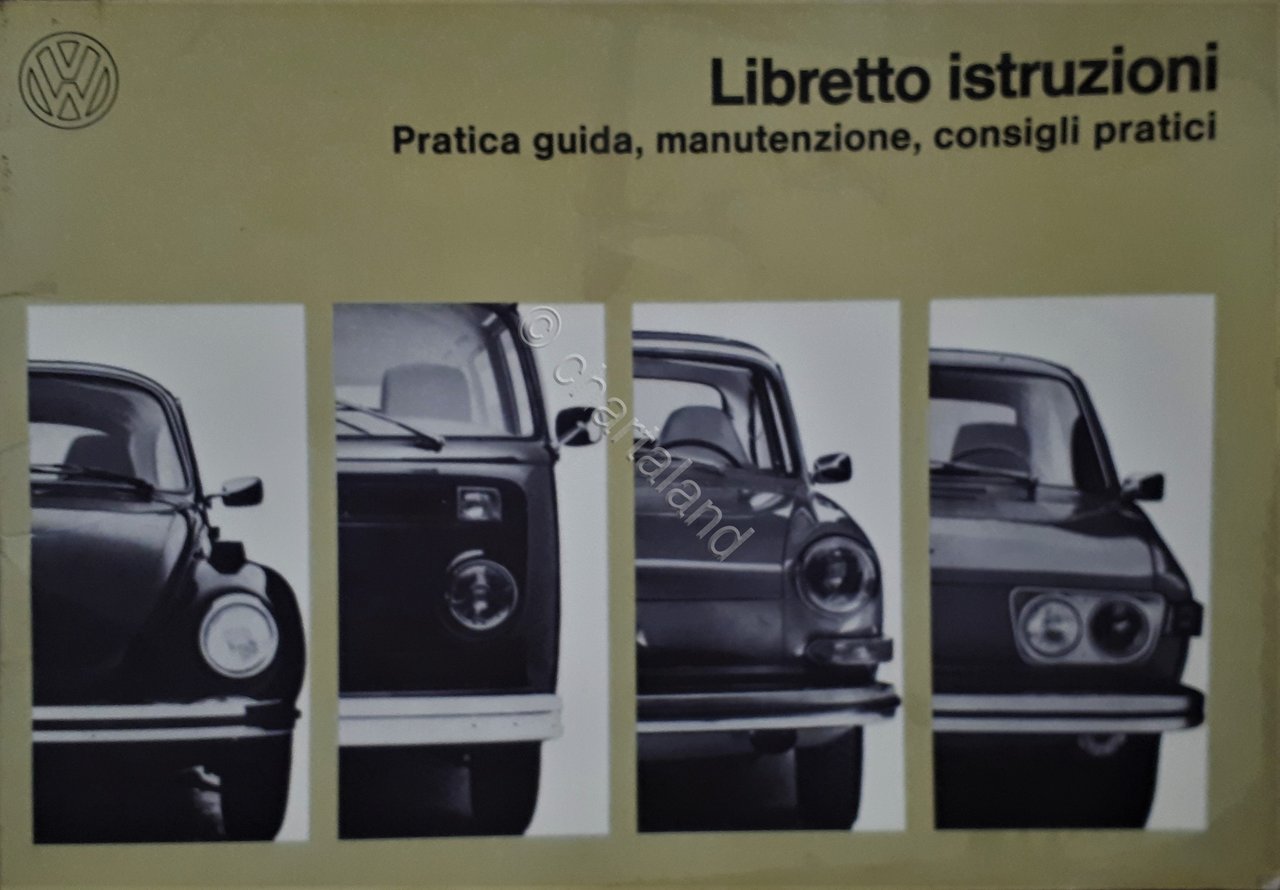 Volkswagen - Libretto istruzioni Parte 2 - Veicoli tipi base …