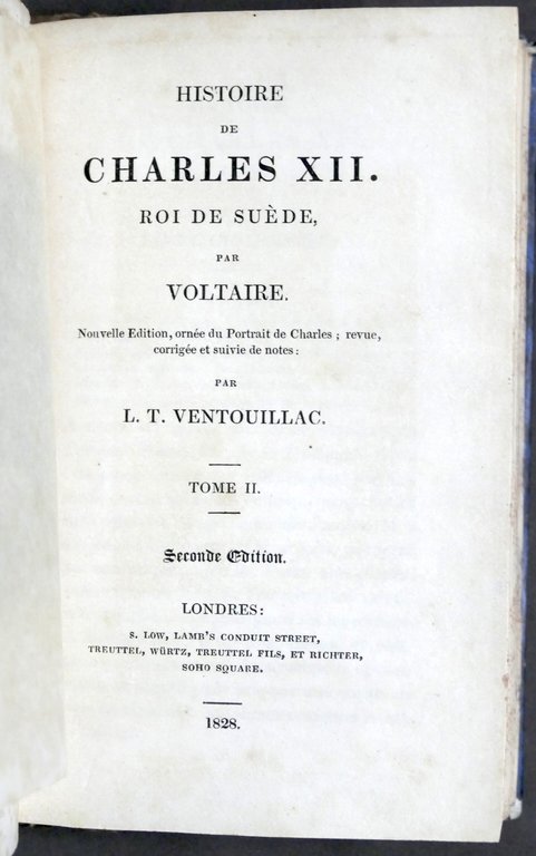 Voltaire - Histoire de Charles XII roi de Suède - …