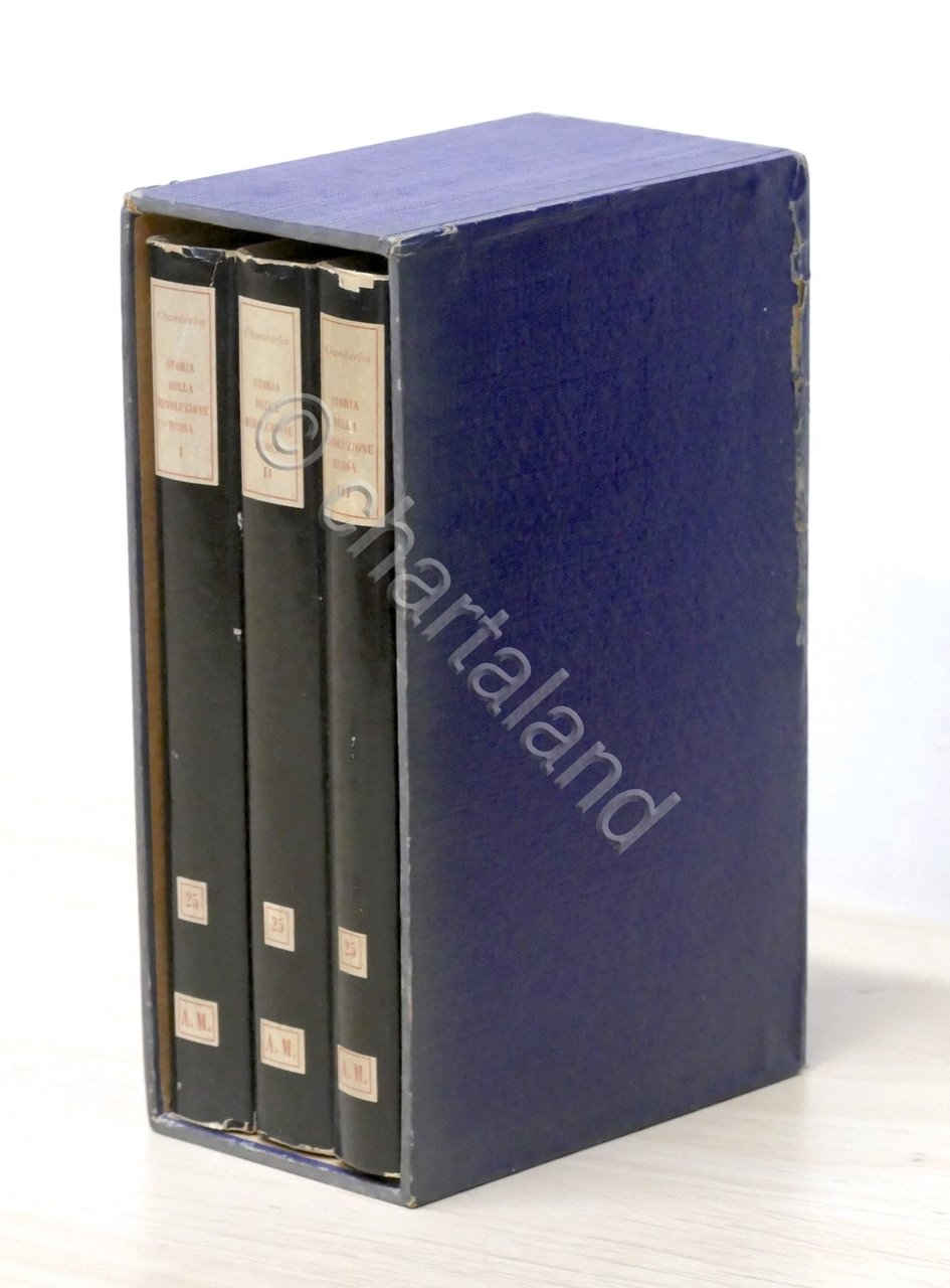 W. H. Chamberlin - Storia della Rivoluzione Russa - ed. …