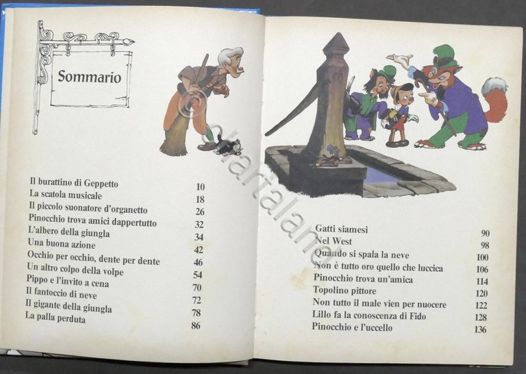 Walt Disney - In compagnia di Pinocchio - ed. 1980