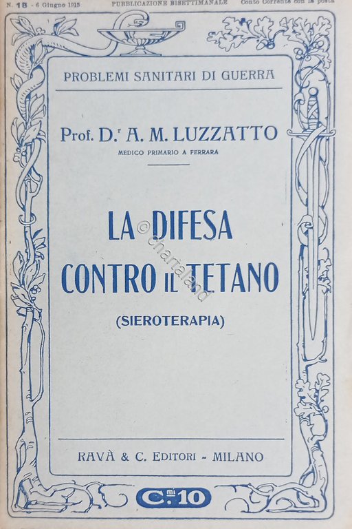 WWI - A. M. Luzzatto - La difesa contro il …