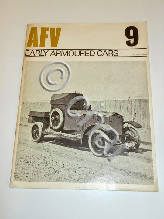 WWI - AFV Early Armoured Cars - ed. 1960 ca. | Immagine Gallery 2