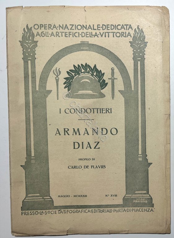 WWI - C. De Flaviis - Armando Diaz - ed. …