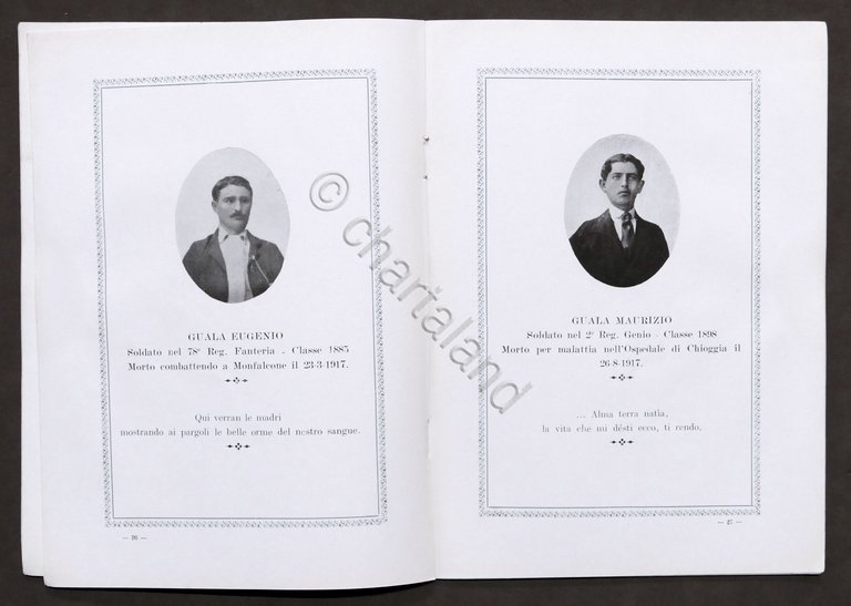 WWI - E. Rossi - Albo d'oro - Comitato Pro-Onoranze …