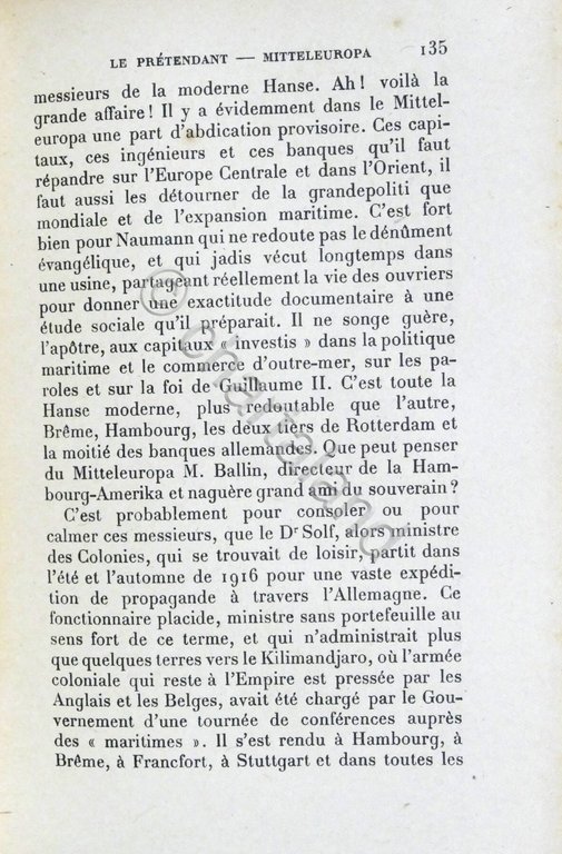 WWI - Étienne Fournol - De la succession d'Autriche - …
