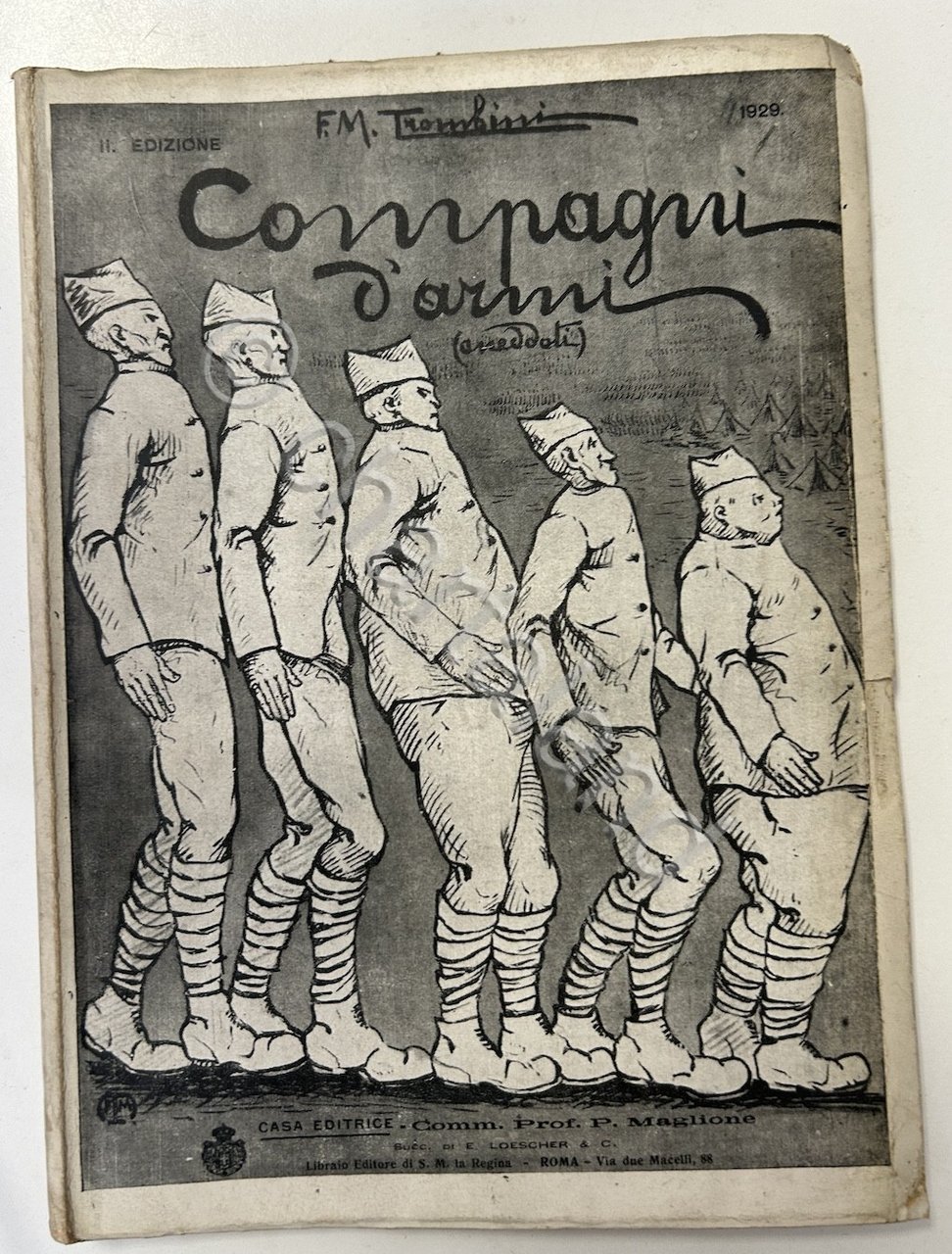 WWI - F. M. Trombini - Compagni d'armi (aneddoti) - …