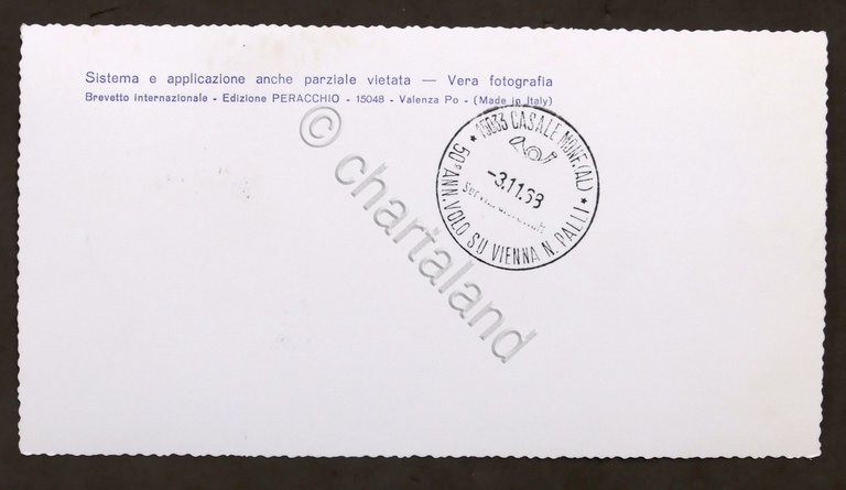 WWI - Fotografia con annullo - Funerali N. Palli - …