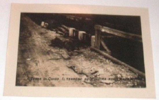 WWI - Fotografia Scena Guerra Torre di Quiso 1915 1918