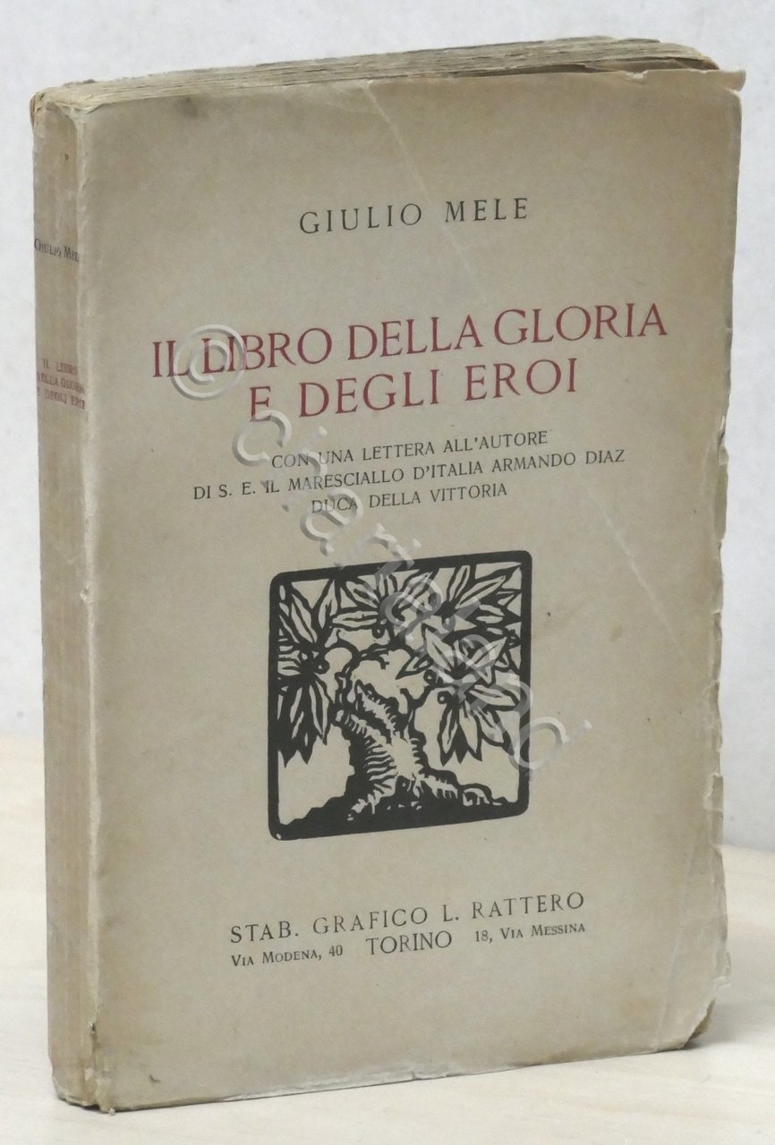 WWI - Giulio Mele - Il libro della gloria e … | Immagine principale