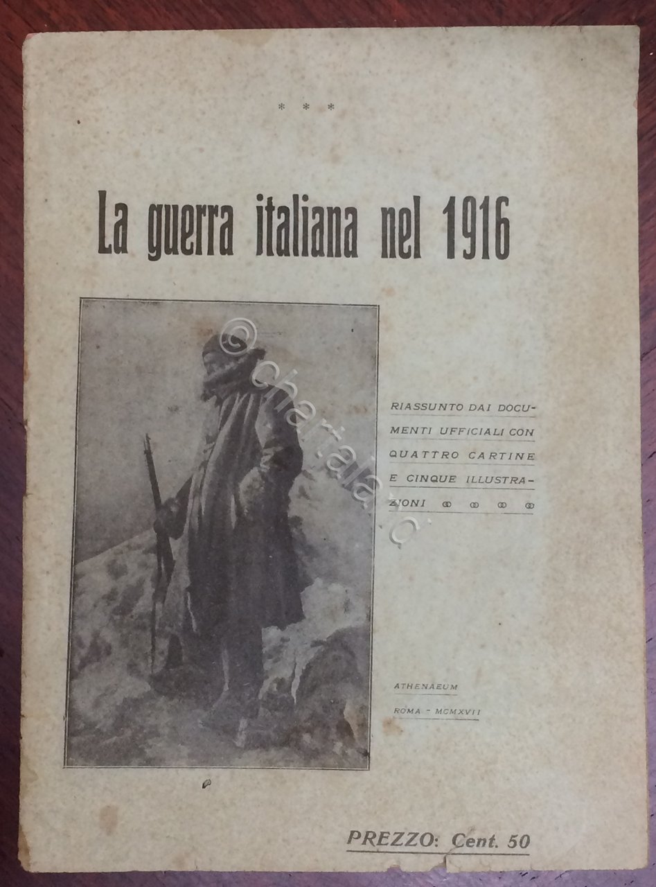 WWI - La guerra italiana nel 1916 - Riassunto da …