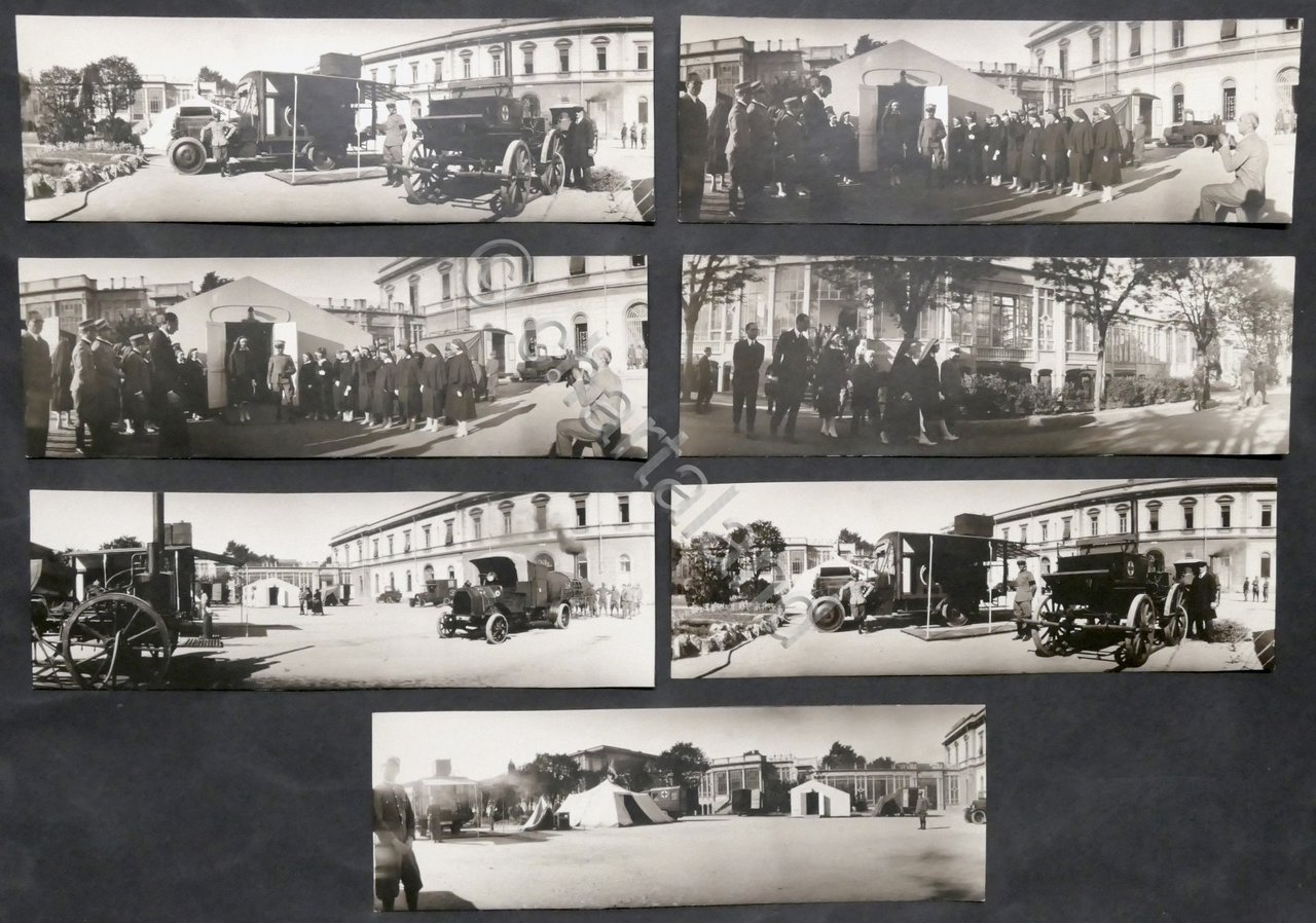 WWI - Lotto 7 fotografie Croce Rossa Italiana - 1917 … | Immagine principale