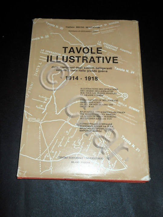 WWI - Montanari - Tavole illustrative Operazioni Eserciti - 1^ … | Immagine Gallery 2
