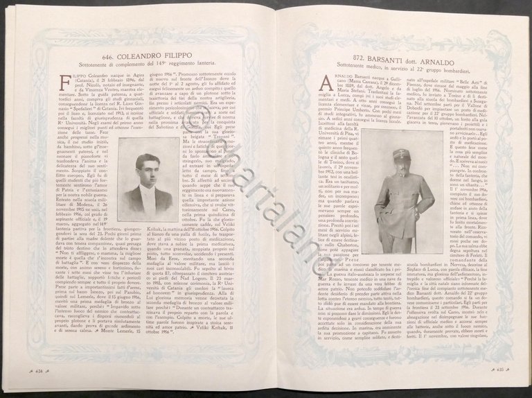 WWI - Rivista Eroica - Novara - Anno 1919 - …