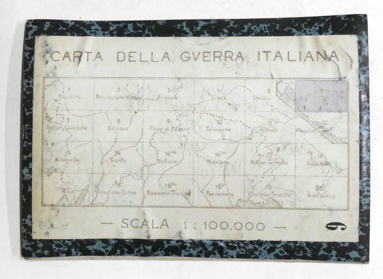 WWI - T.C.I. - Carta della Guerra Italiana - N. …
