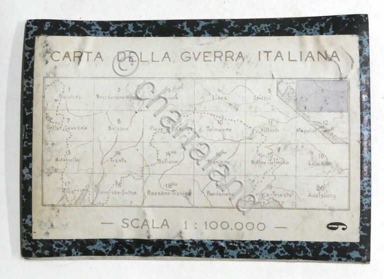 WWI - T.C.I. - Carta della Guerra Italiana - N. …
