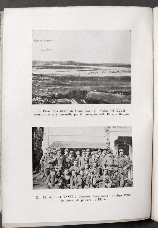 WWI - XXVII Battaglione d'Assalto Monte Piana Montello Vittorio Veneto …