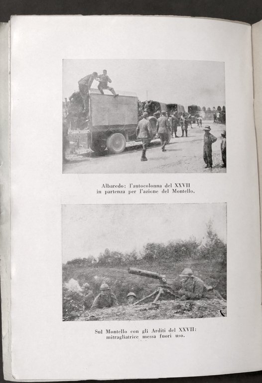 WWI - XXVII Battaglione d'Assalto Monte Piana Montello Vittorio Veneto …