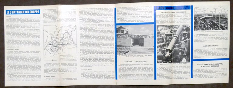 WWI Brochure Sacrari Militari della Prima Guerra Mondiale - Monte …