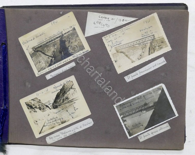 WWII - Album fotografie fronte Greco - Albanese - 1941 …