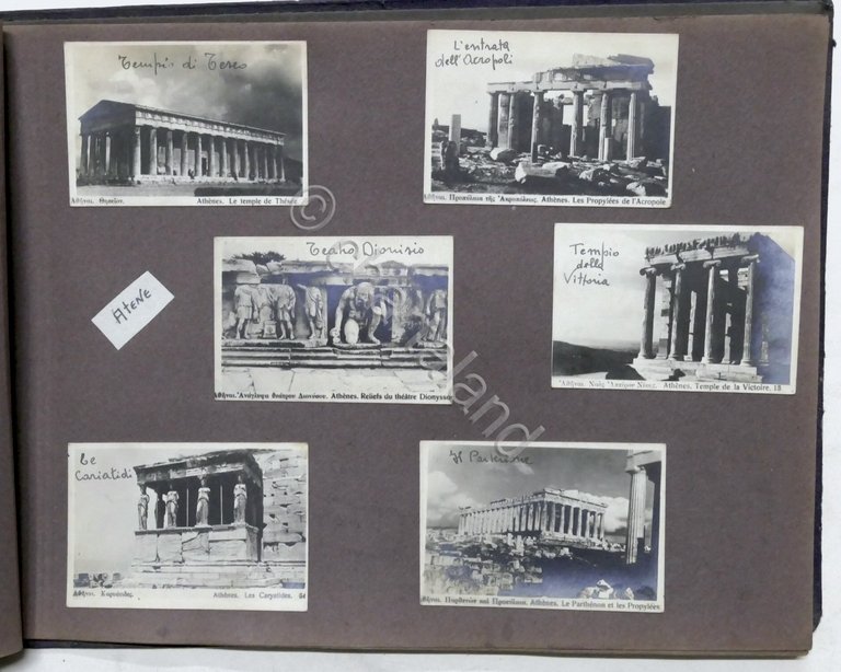 WWII - Album fotografie fronte Greco - Albanese - 1941 …